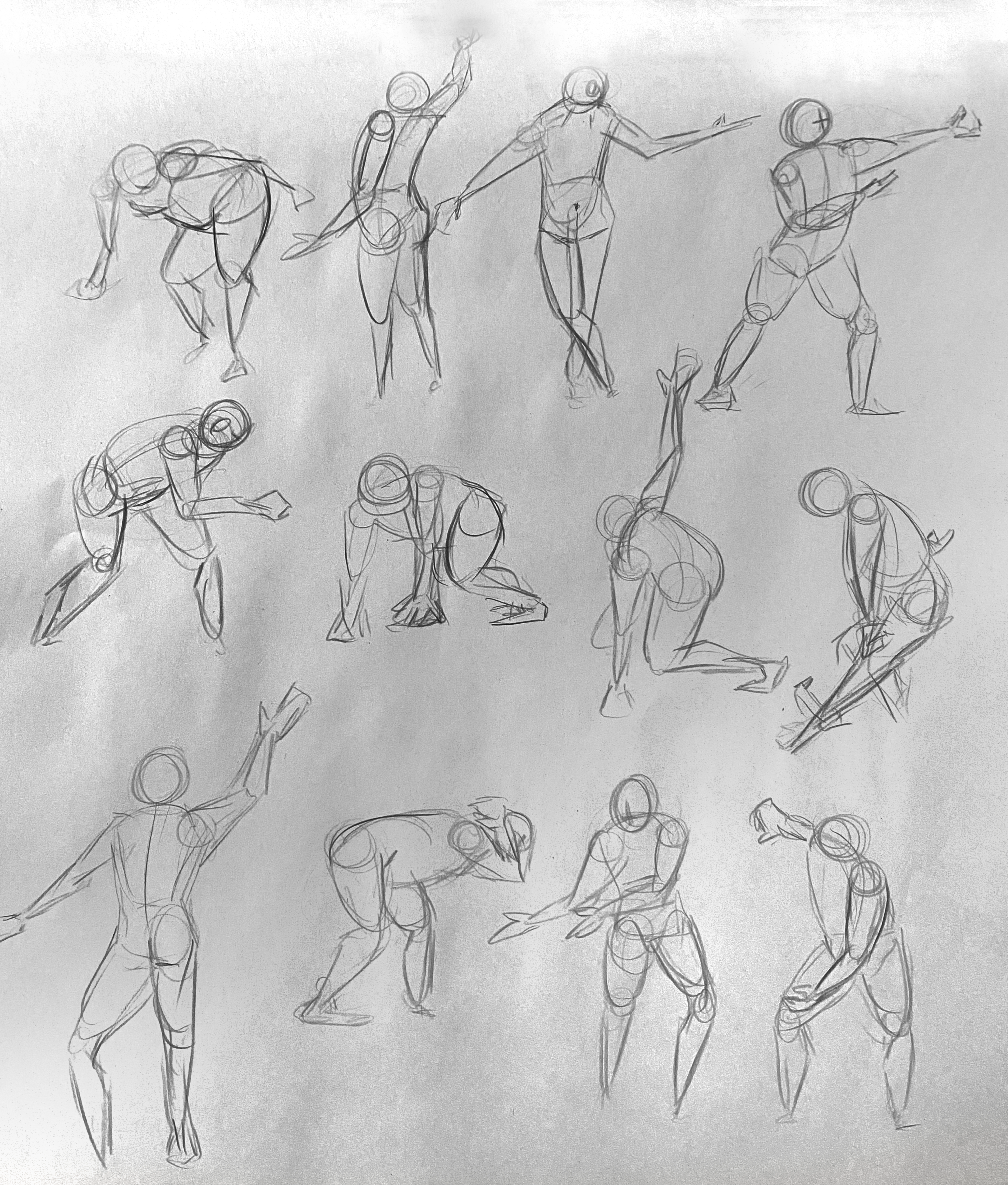 assortment of 30sec poses